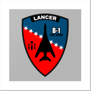 B-1 Lancer Patch Posters and Art